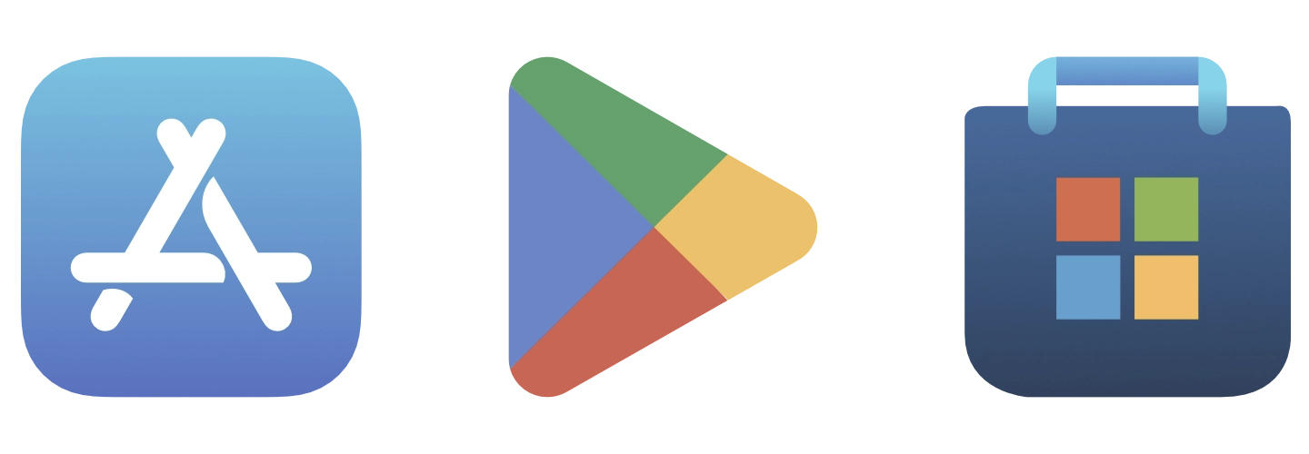Screenshots of the Android and Desktop apps